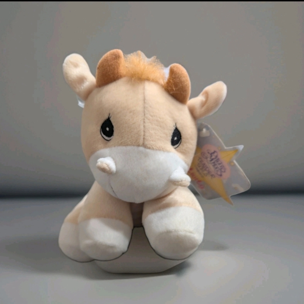 Precious Moments Nativity Tender Tails Cow Plush 1999
